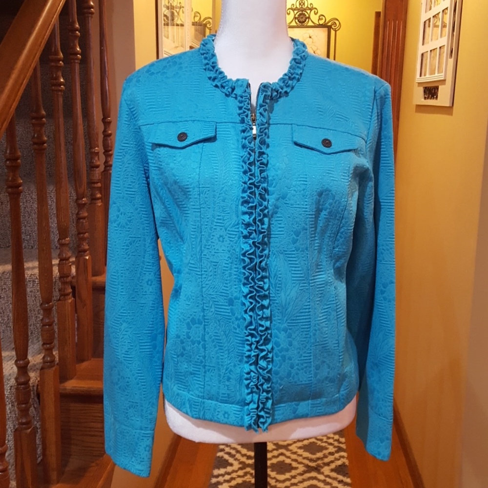 Ruby Rd. Blue Jacket - image 1